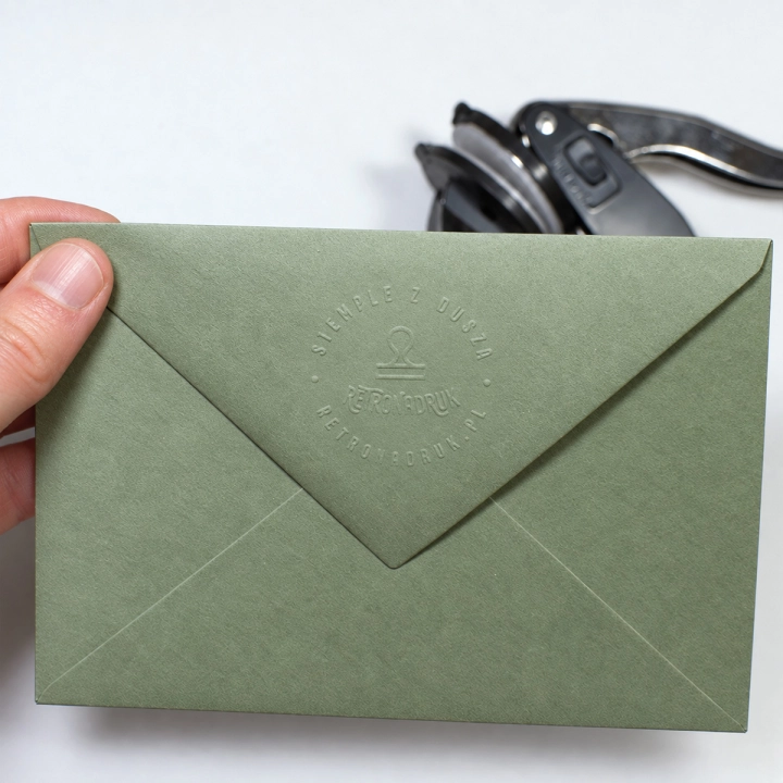 Suchy stempel personalizowany