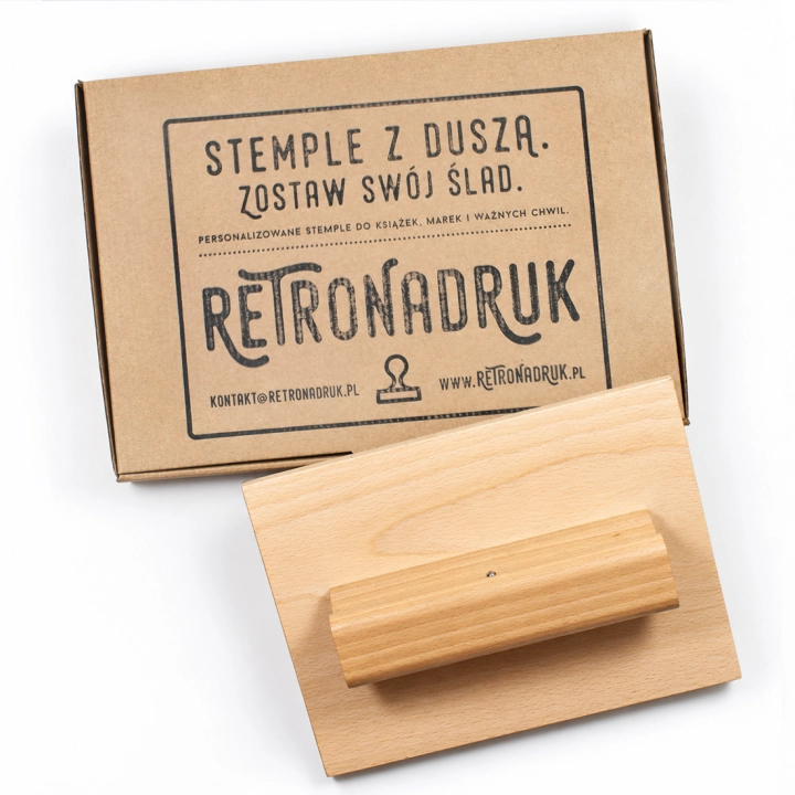 Stempel firmowy XXXL do dużych kartonów i opakowań