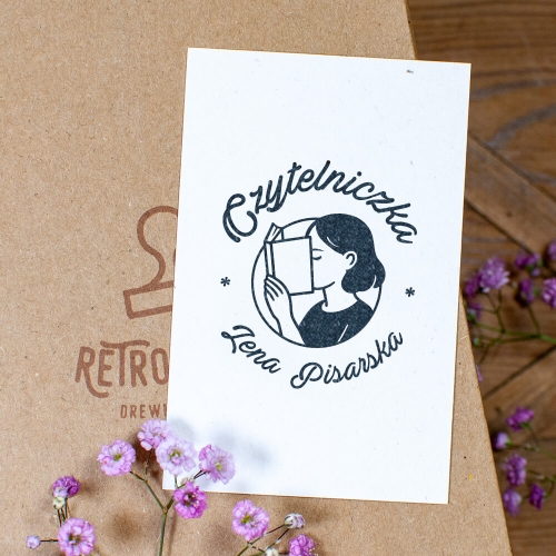 Pieczątka Ex Libris dla czytelniczki – zestaw prezentowy