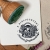 Personalizowana pieczątka Ex Libris z grzybami na prezent