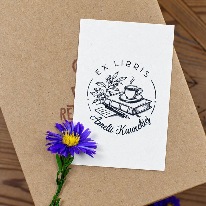 Exlibris Filiżanka Espresso – zestaw na prezent
