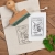 Exlibris z bukiem – pieczątka do książek