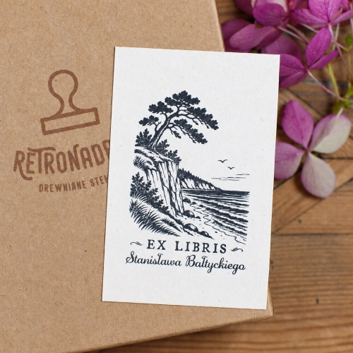 Ex Libris Klif nad Bałtykiem - zestaw na prezent