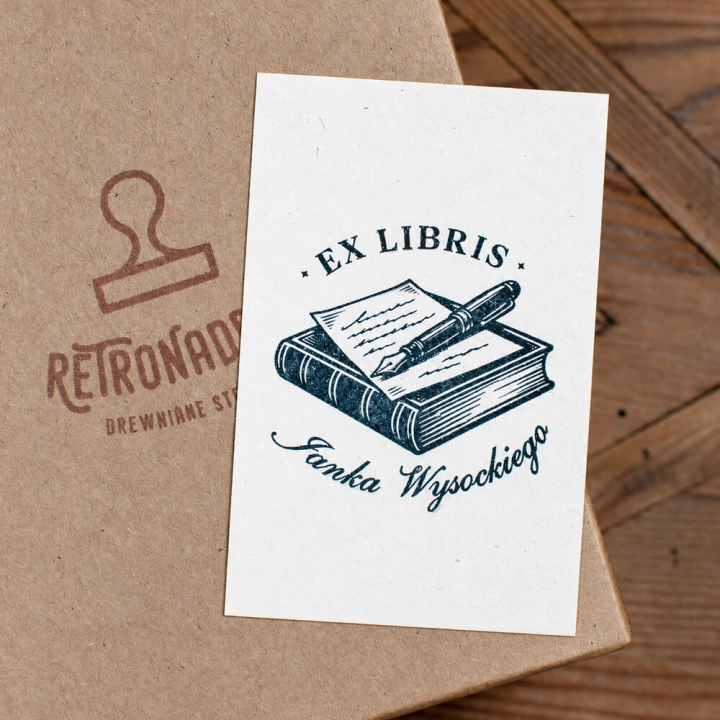 Ex Libris Książka i pióro - zestaw na prezent