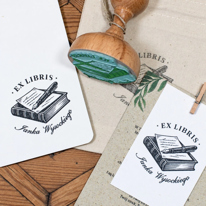 Literacki Ex Libris - prezent do domowej biblioteczki