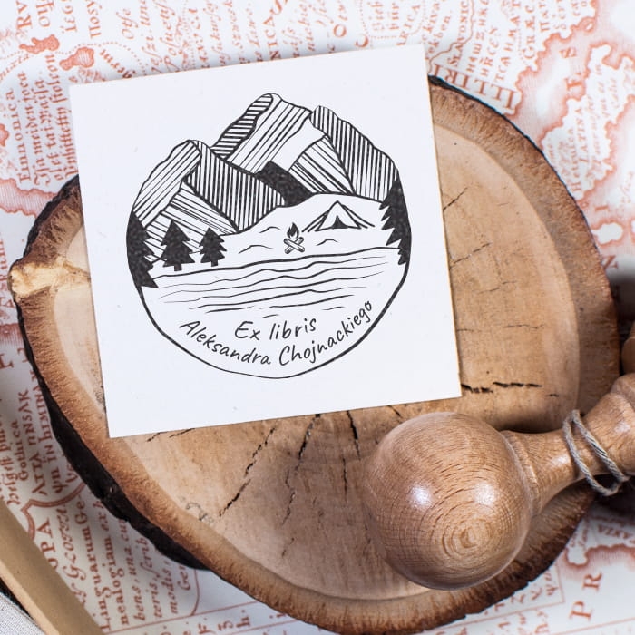 ekslibris góry